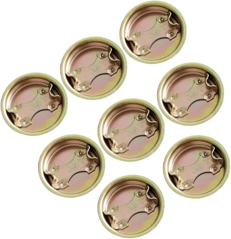 Cabilock 8 Pack Chemical Bucket Screw Lids Threaded Leakproof Fit 55 Gallon Drums - Image 1